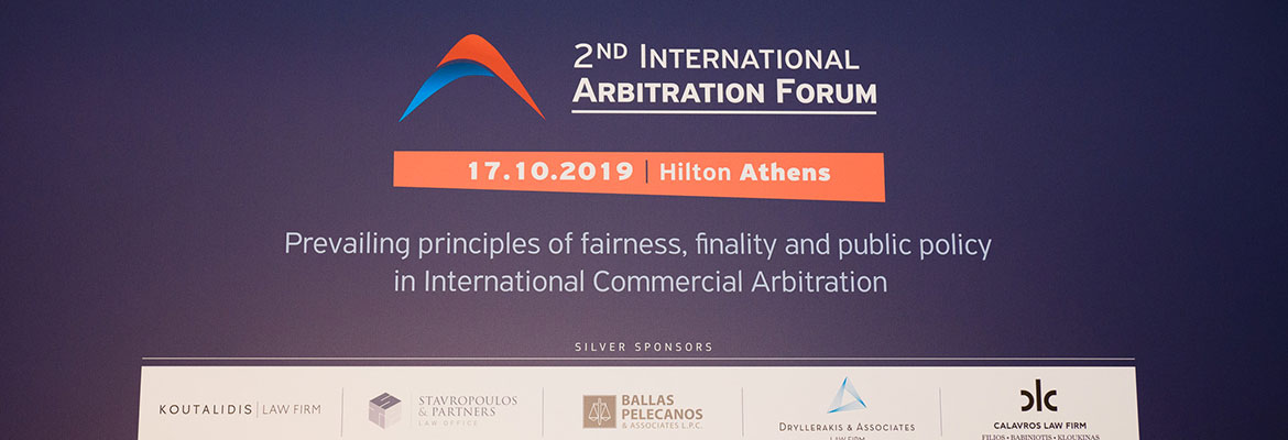 2nd International Arbitration Forum